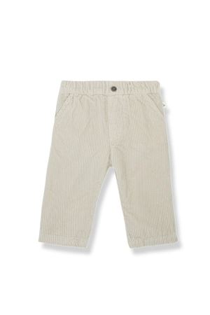 Pantalone Ovidio in caldo cotone velluto beige 1+IN THE FAMILY KIDS | OVIDIOATMEAL